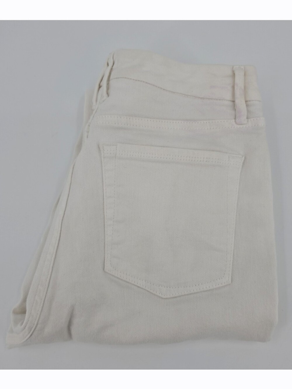 Good American Good Legs Skinny Jean High Rise White 12 31 Stretch Denim Preppy